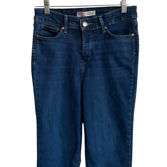 Levi's Strauss Signature Shaping High-Rise Straight Jeans - 26 X 30 - Excellent - Picture 6 of 16